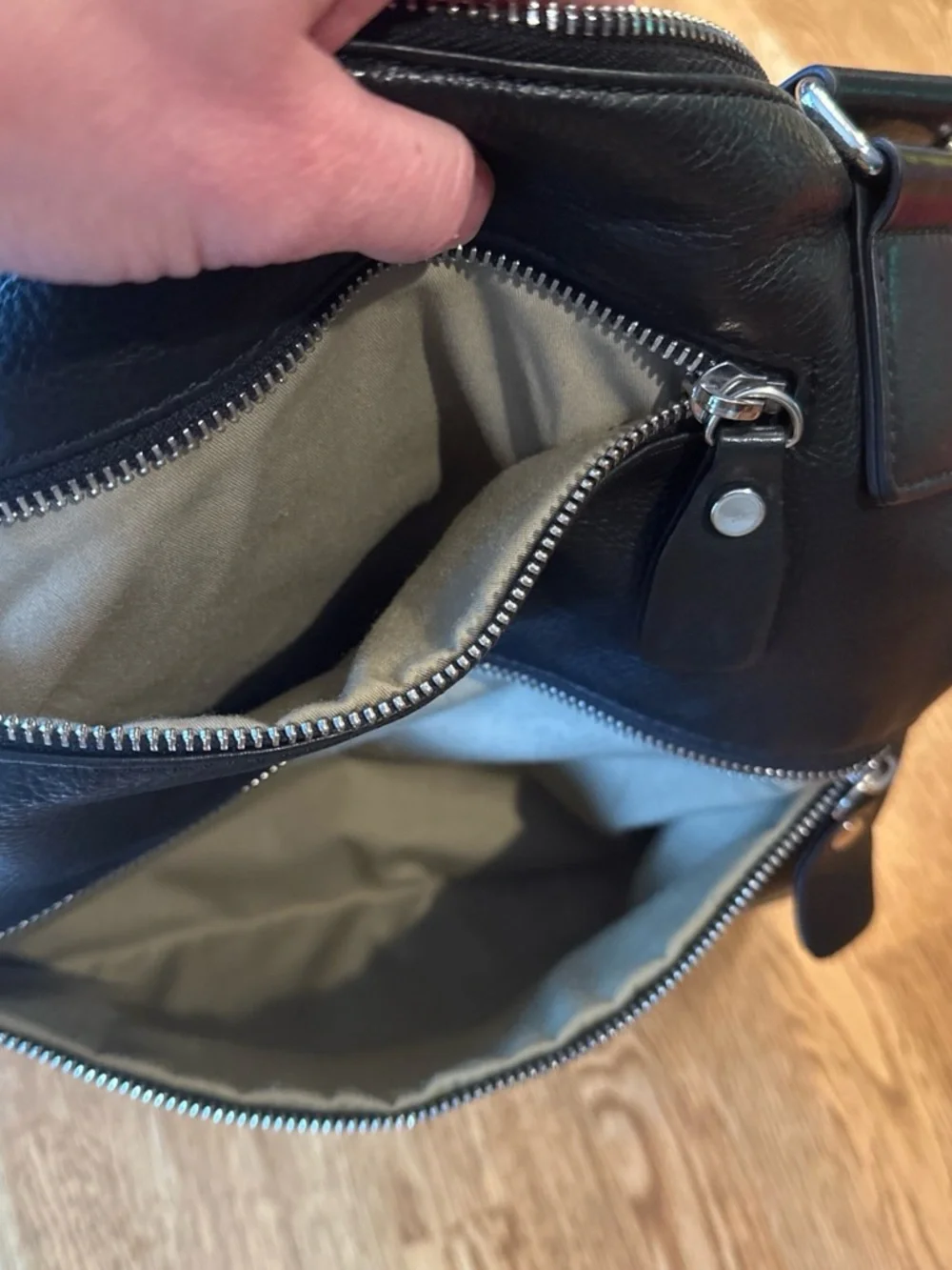 Margot Black Leather Crossbody Bag - Classic Everyday Carry
